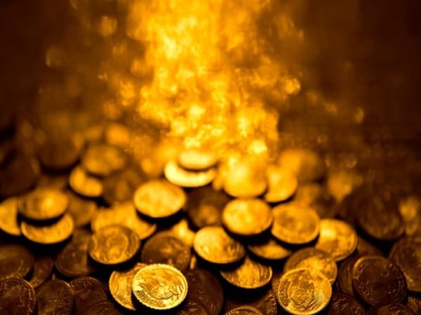 Mộng thấy tiền xu bằng vàng điềm gì