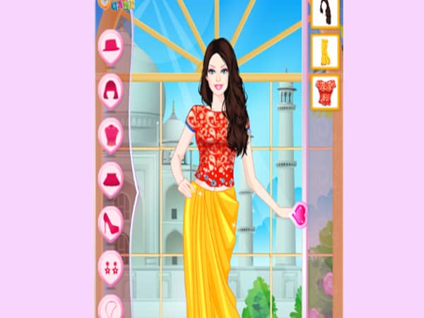 Game thời trang công chúa Ấn Độ