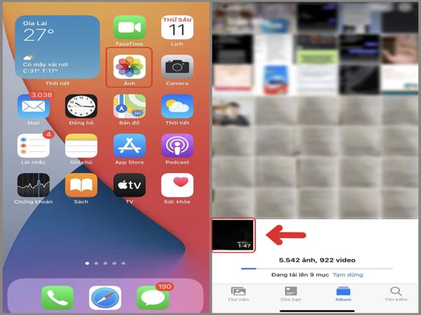 Cách cắt video trên điện thoại đơn giản