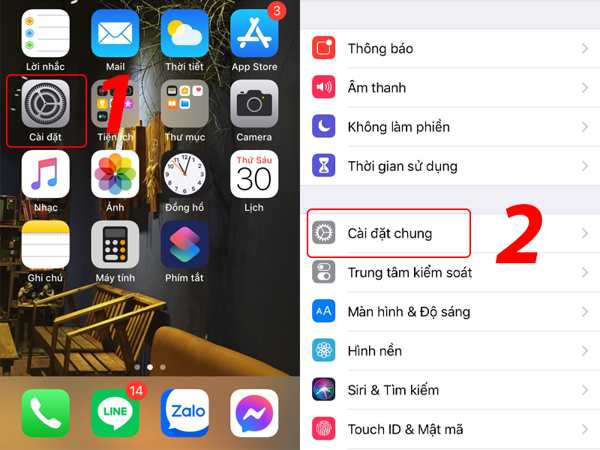 Bước 2: Bật Handoff