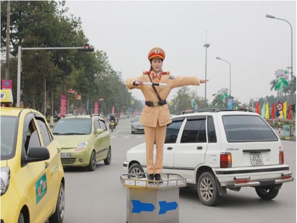 Trường hợp gặp công an kiểm tra giao thông đánh con gì