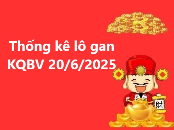 Thống kê lô gan kết quả Bình Dương 20/6/2025 hôm nay